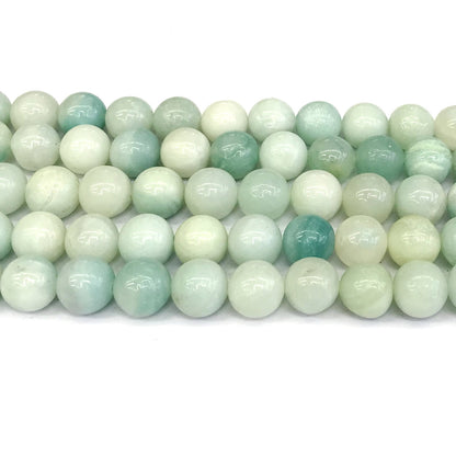 CAM27 Amazonite Gemstone Beads Smooth Round 12mm 15" Strand