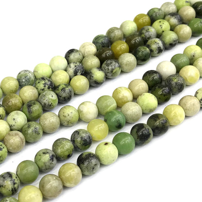 CAU12 Australia Chrysoprase Beads Smooth Round 8mm 15" Strand