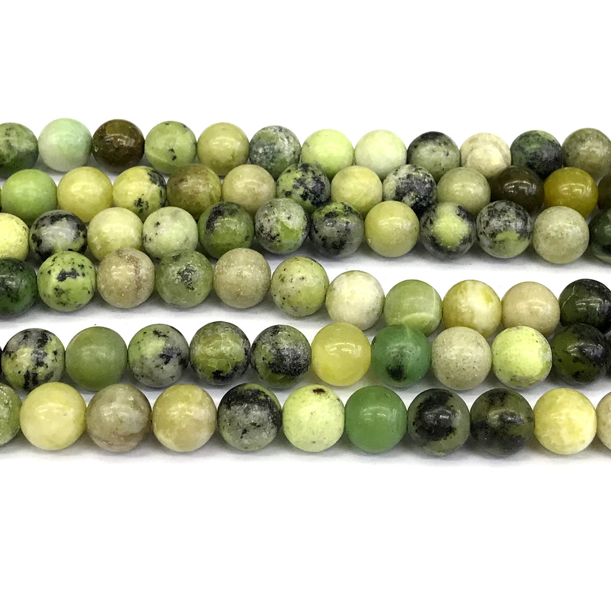 CAU14 Australia Chrysoprase Beads Smooth Round 10mm 15" Strand