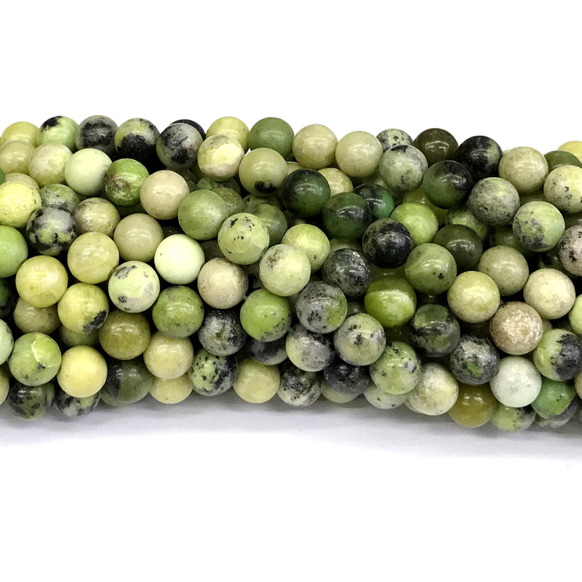 CAU14 Australia Chrysoprase Beads Smooth Round 10mm 15" Strand