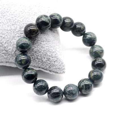 CGB91 Kambaba Jasper Beads Stretch Bracelet Smooth Round 10mm 12mm