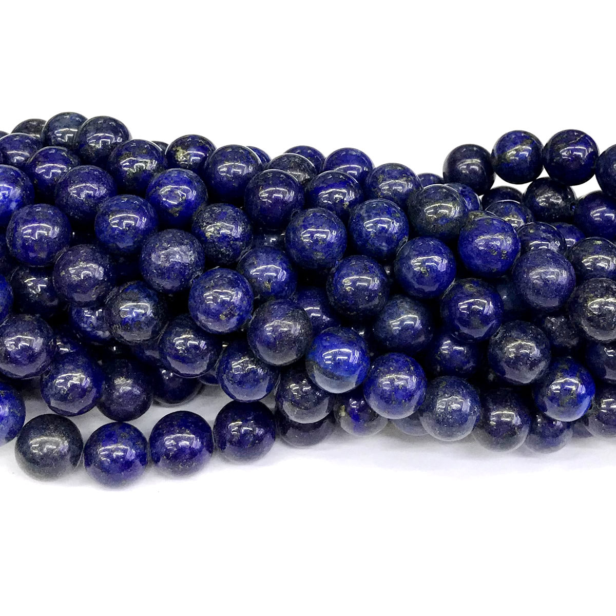 CNL15 Lapis Lazuli Gemstone Beads Smooth Round 12mm 15" Strand