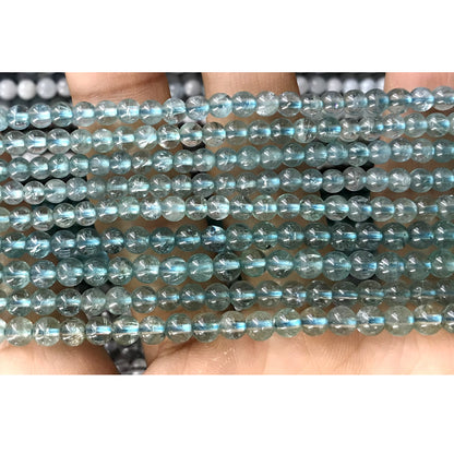 CTG12 Apatite Gemstone Beads Smooth Round 4mm 15" Strand