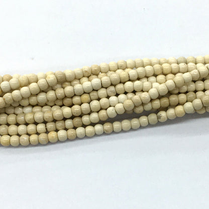 CJP65 River Stone Jasper Beads Smooth Round 4mm 15.5" Strand