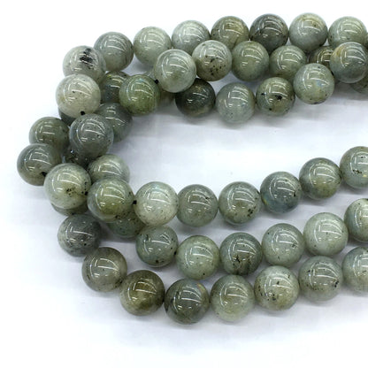 CLB11 Labradorite Gemstone Beads Smooth Round 14mm 15.5" Strand