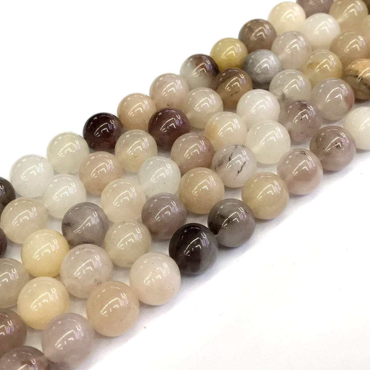 CQU103 Purple Berry Quartz Beads Smooth Round 12mm 15" Strand