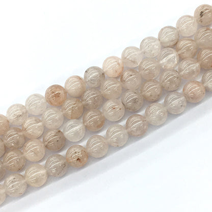 CUQ52 Pink Quartz Beads Smooth Round 12mm 15.5" Strand